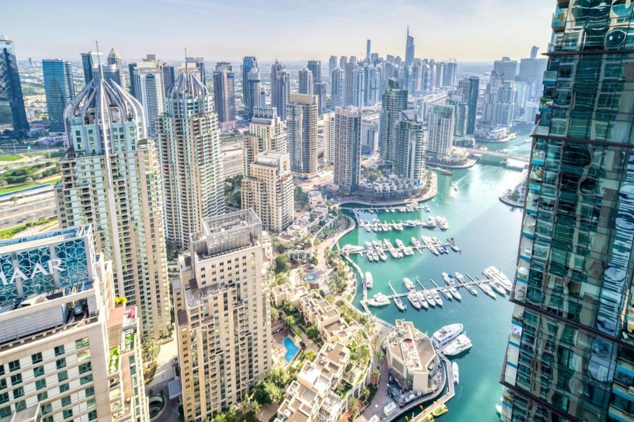 Ferienwohnung The Marina Penthouse Near Jbr 46Th Floor Dubai Exterior foto