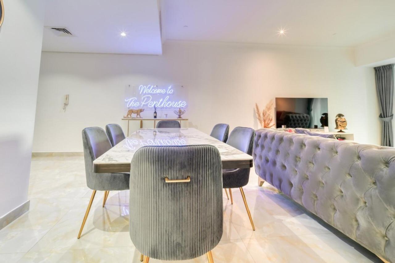 Ferienwohnung The Marina Penthouse Near Jbr 46Th Floor Dubai Exterior foto