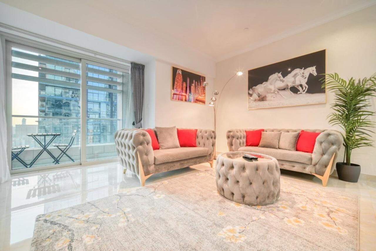 Ferienwohnung The Marina Penthouse Near Jbr 46Th Floor Dubai Exterior foto