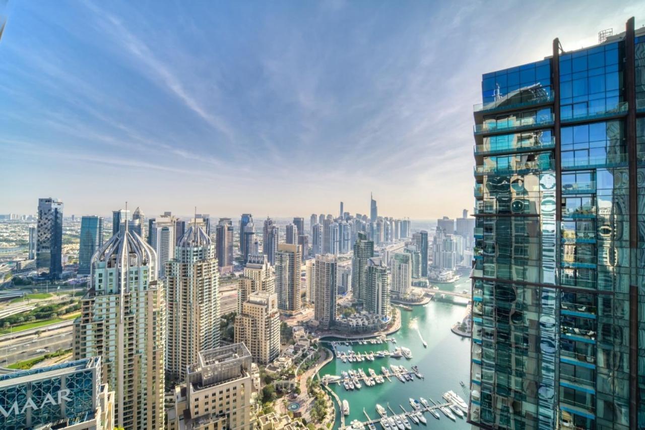 Ferienwohnung The Marina Penthouse Near Jbr 46Th Floor Dubai Exterior foto
