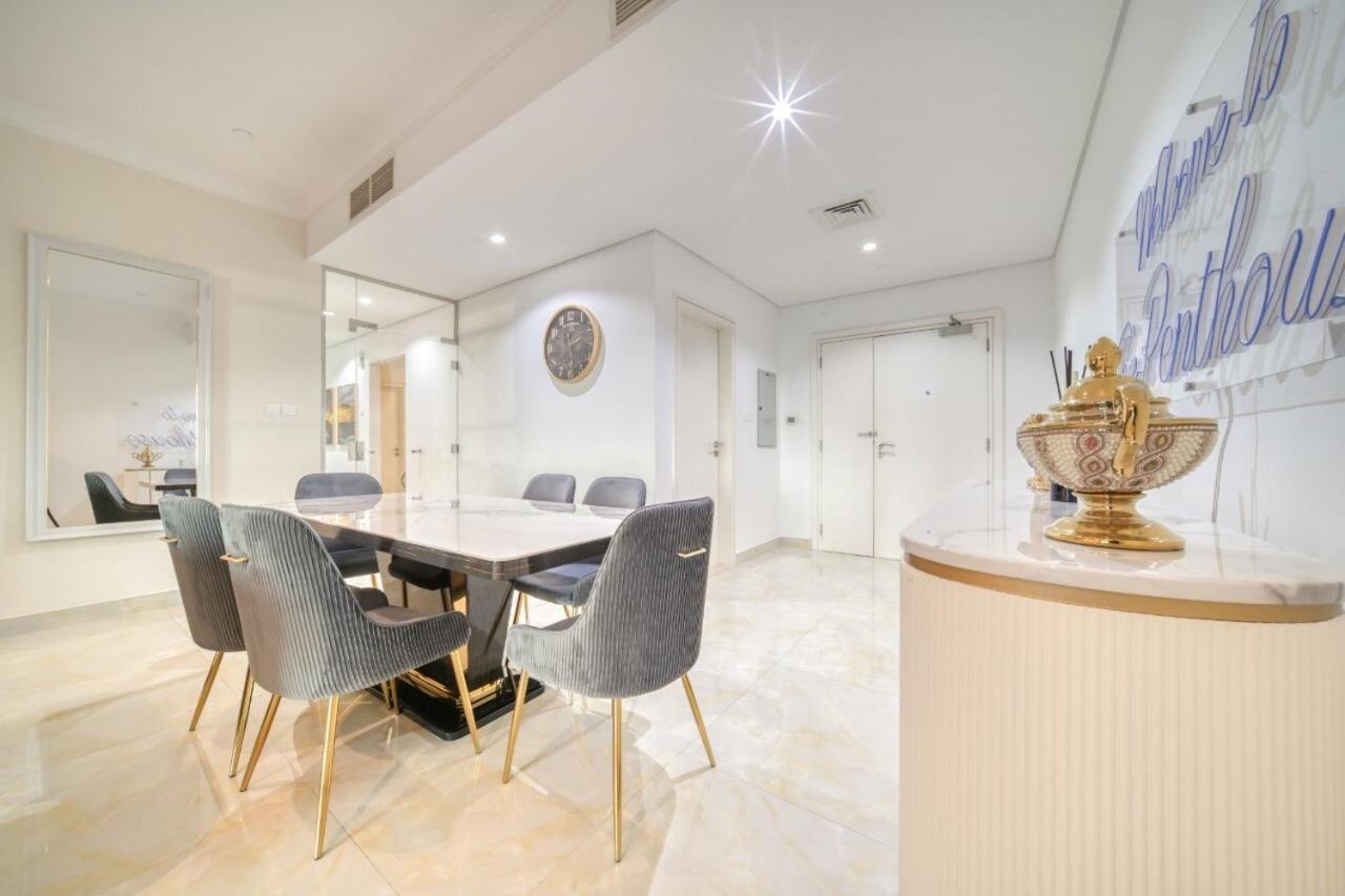 Ferienwohnung The Marina Penthouse Near Jbr 46Th Floor Dubai Exterior foto