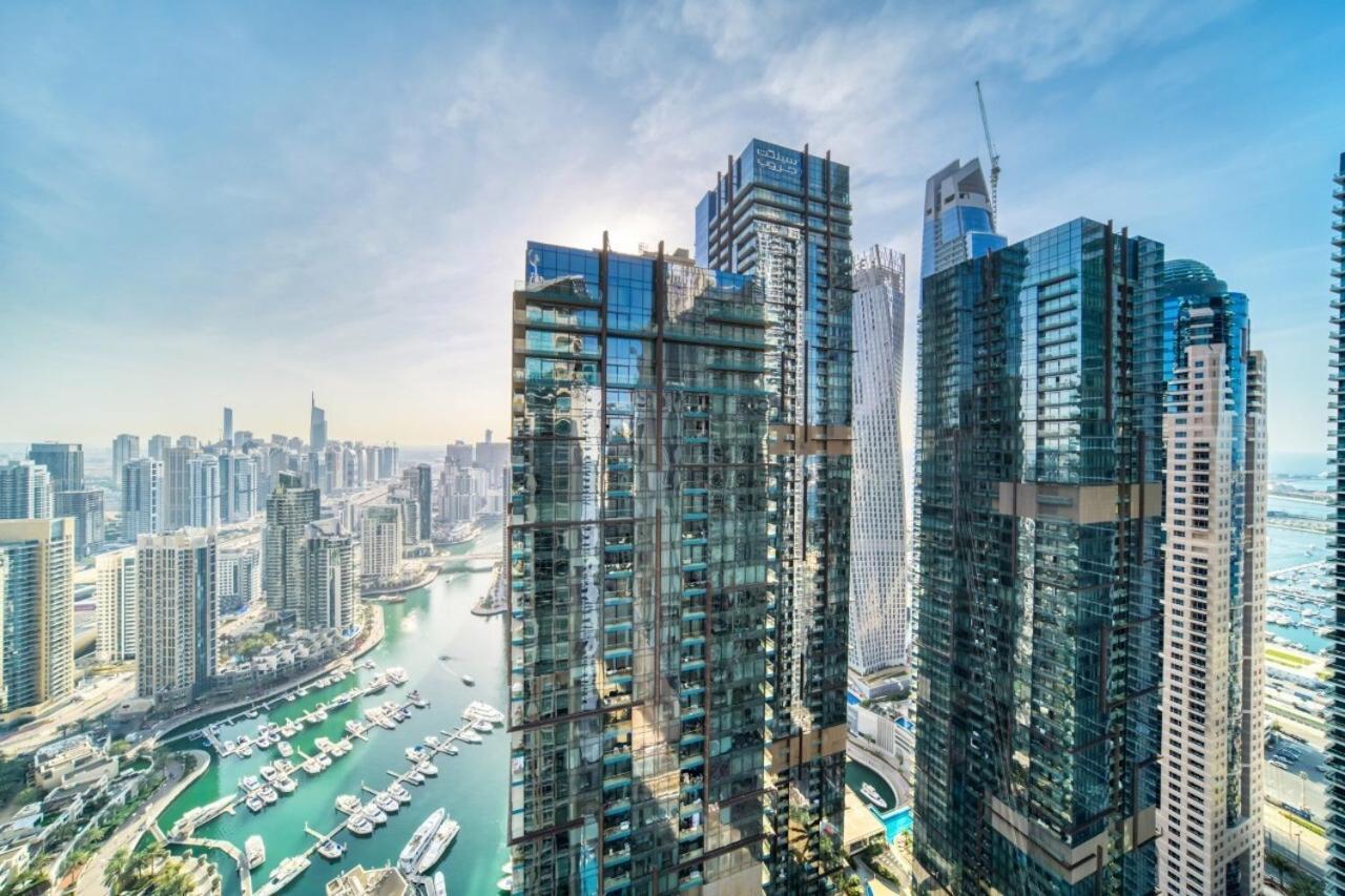 Ferienwohnung The Marina Penthouse Near Jbr 46Th Floor Dubai Exterior foto