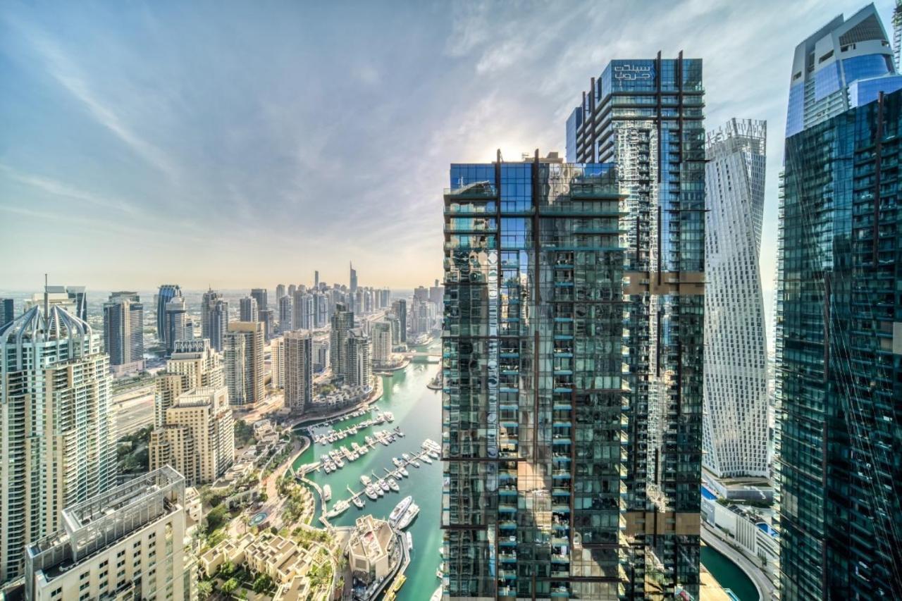 Ferienwohnung The Marina Penthouse Near Jbr 46Th Floor Dubai Exterior foto