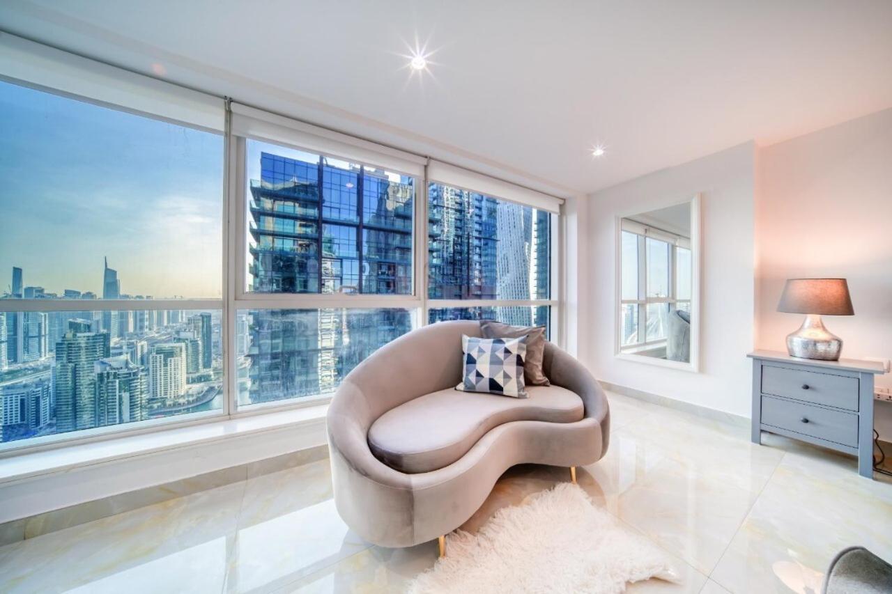 Ferienwohnung The Marina Penthouse Near Jbr 46Th Floor Dubai Exterior foto
