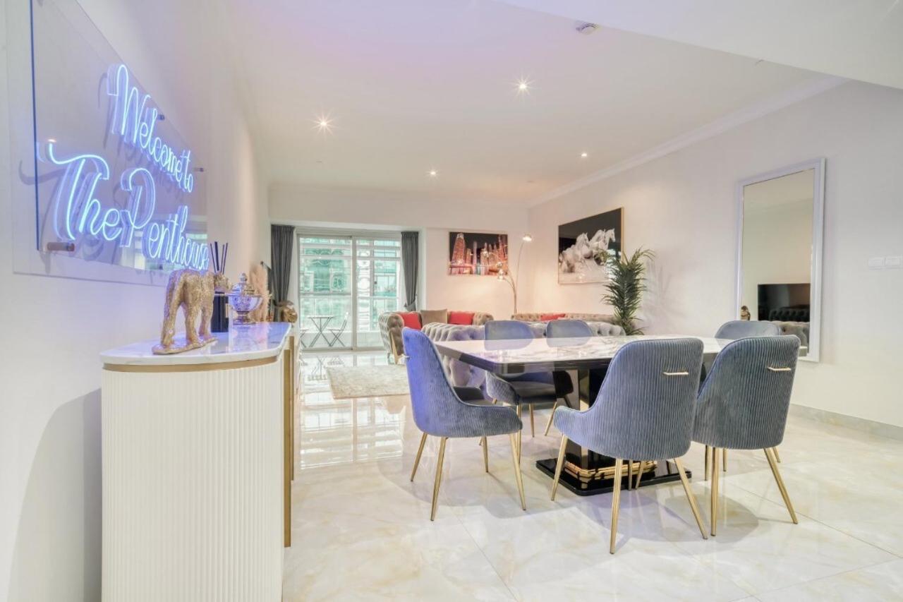 Ferienwohnung The Marina Penthouse Near Jbr 46Th Floor Dubai Exterior foto