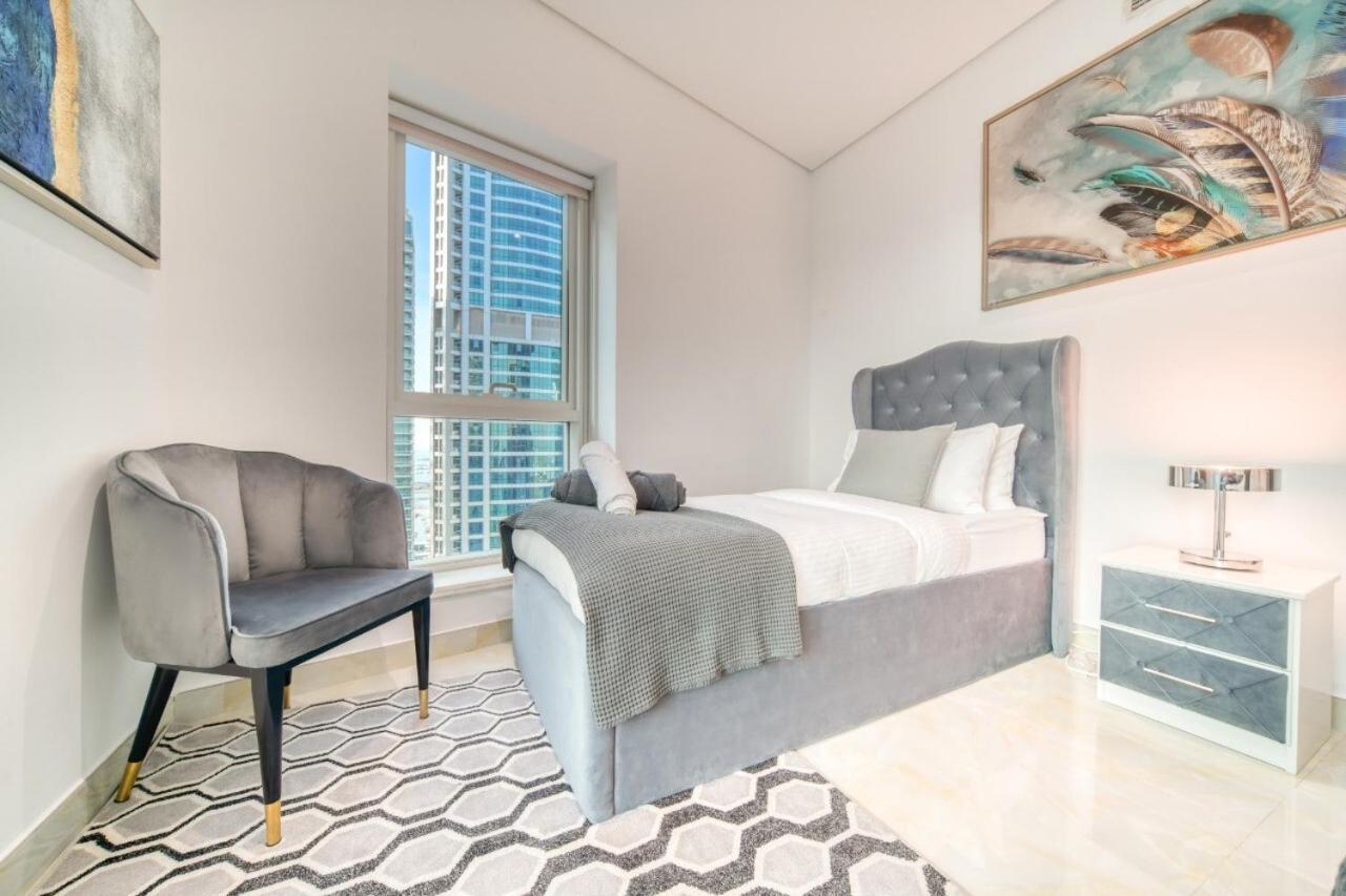 Ferienwohnung The Marina Penthouse Near Jbr 46Th Floor Dubai Exterior foto